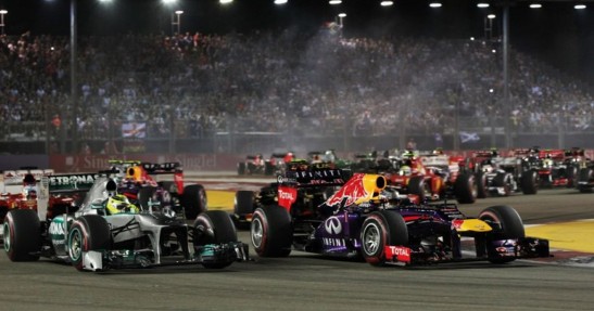 GP Singapuru 2013 - wyścig