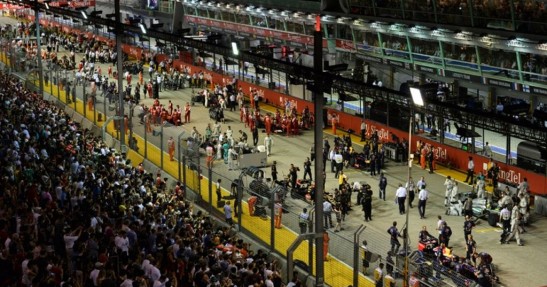 GP Singapuru 2013 - wyścig