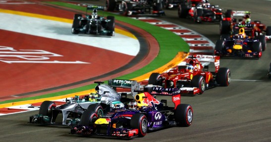 GP Singapuru 2013 - wyścig