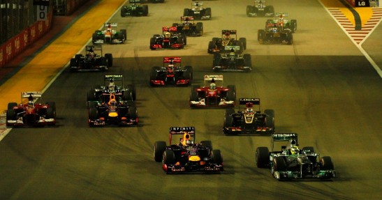 GP Singapuru 2013 - wyścig