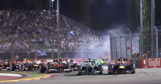GP Singapuru 2013 - wyścig