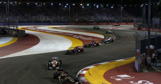 GP Singapuru 2013 - wyścig