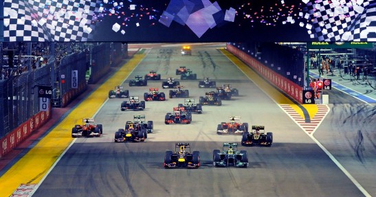 GP Singapuru 2013 - wyścig