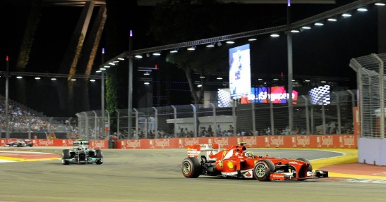 GP Singapuru 2013 - wyścig