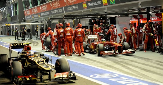 GP Singapuru 2013 - wyścig