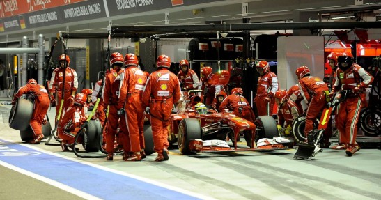 GP Singapuru 2013 - wyścig