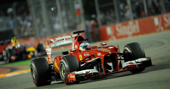 GP Singapuru 2013 - wyścig