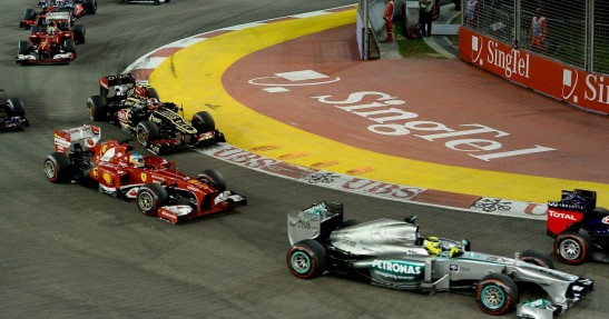 GP Singapuru 2013 - wyścig