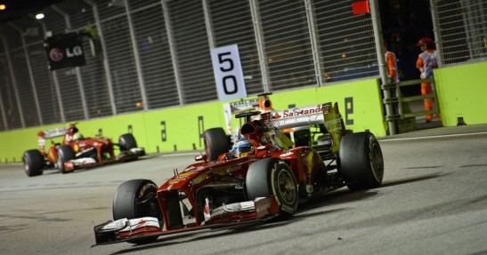 GP Singapuru 2013 - wyścig