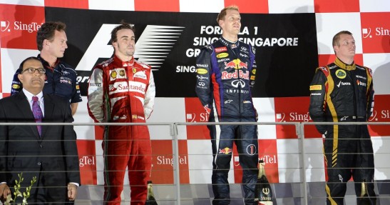 GP Singapuru 2013 - wyścig