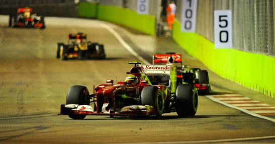 GP Singapuru 2013 - wyścig