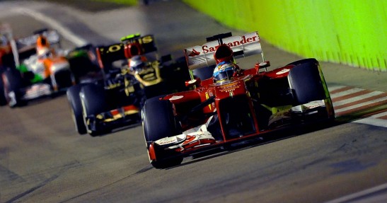 GP Singapuru 2013 - wyścig