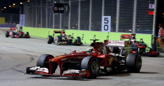 GP Singapuru 2013 - wyścig