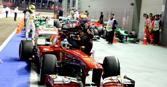 GP Singapuru 2013 - wyścig