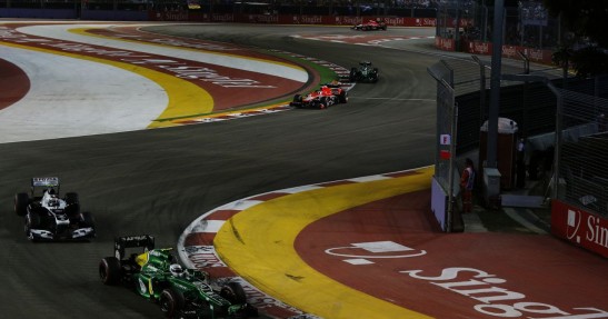 GP Singapuru 2013 - wyścig