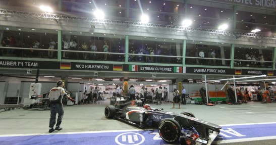 GP Singapuru 2013 - wyścig
