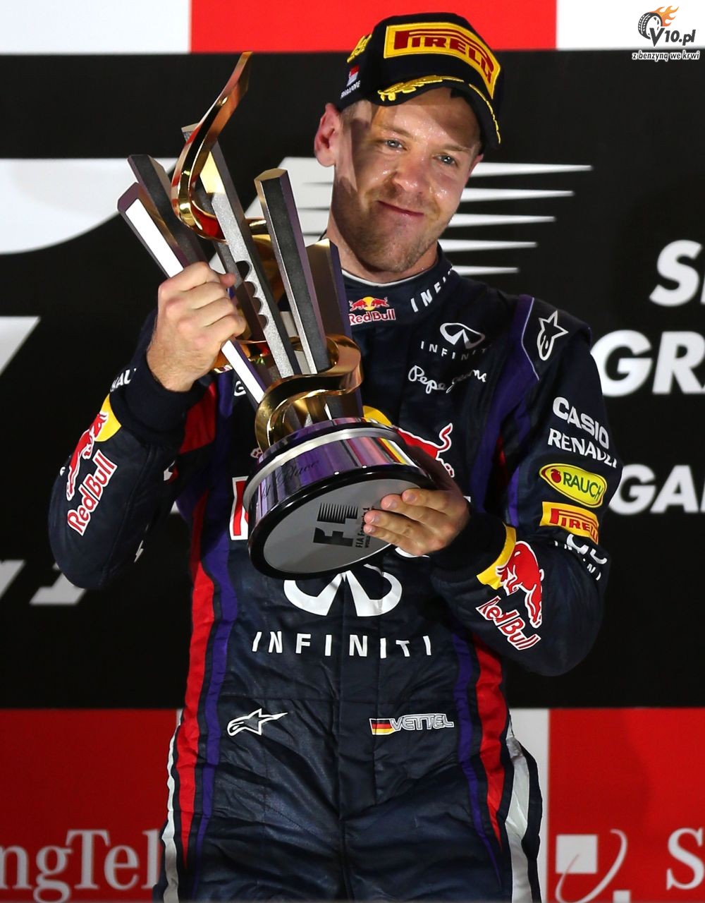 GP Singapuru 2013 - wycig