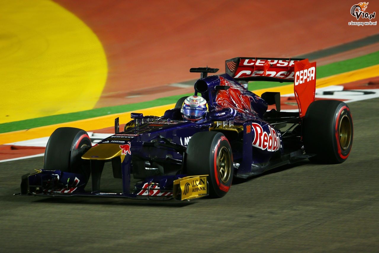 GP Singapuru 2013 - wycig