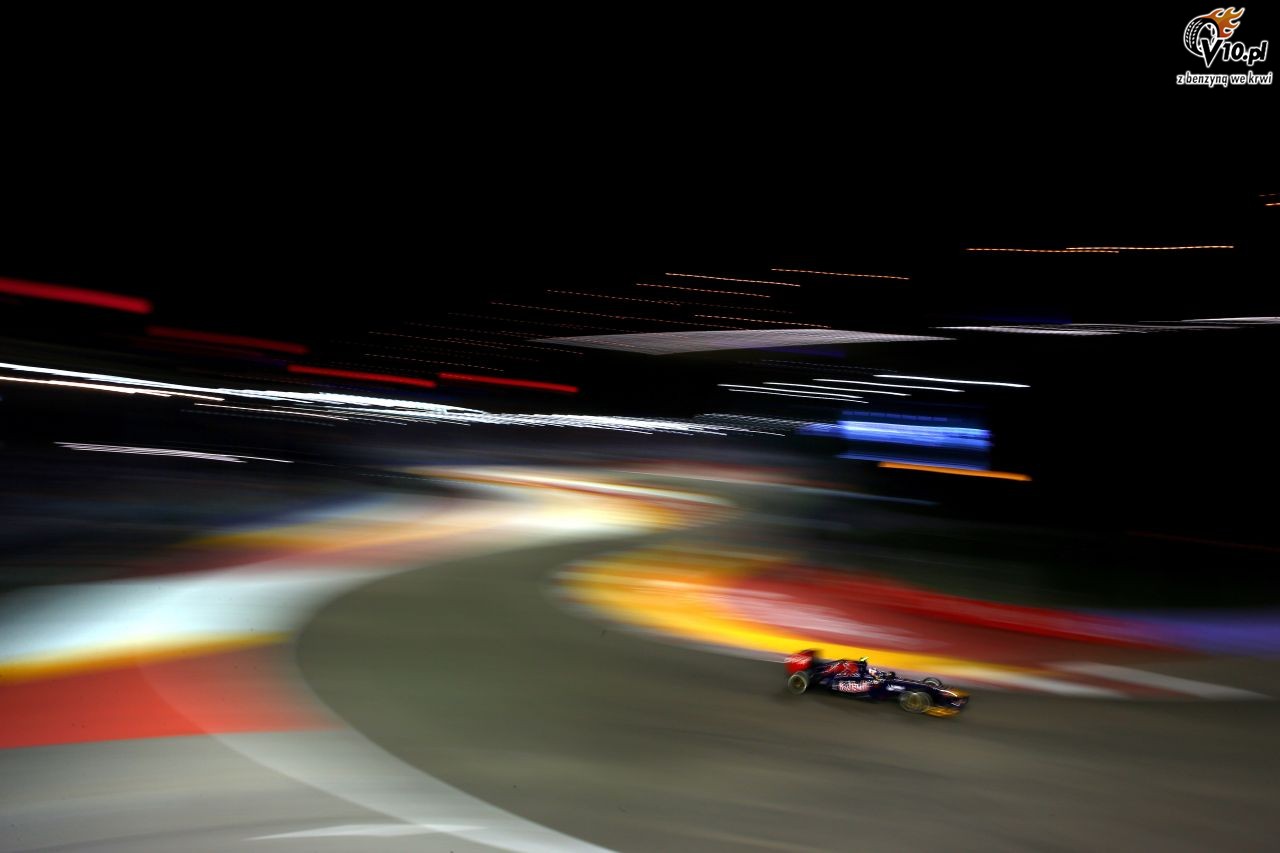GP Singapuru 2013 - wycig