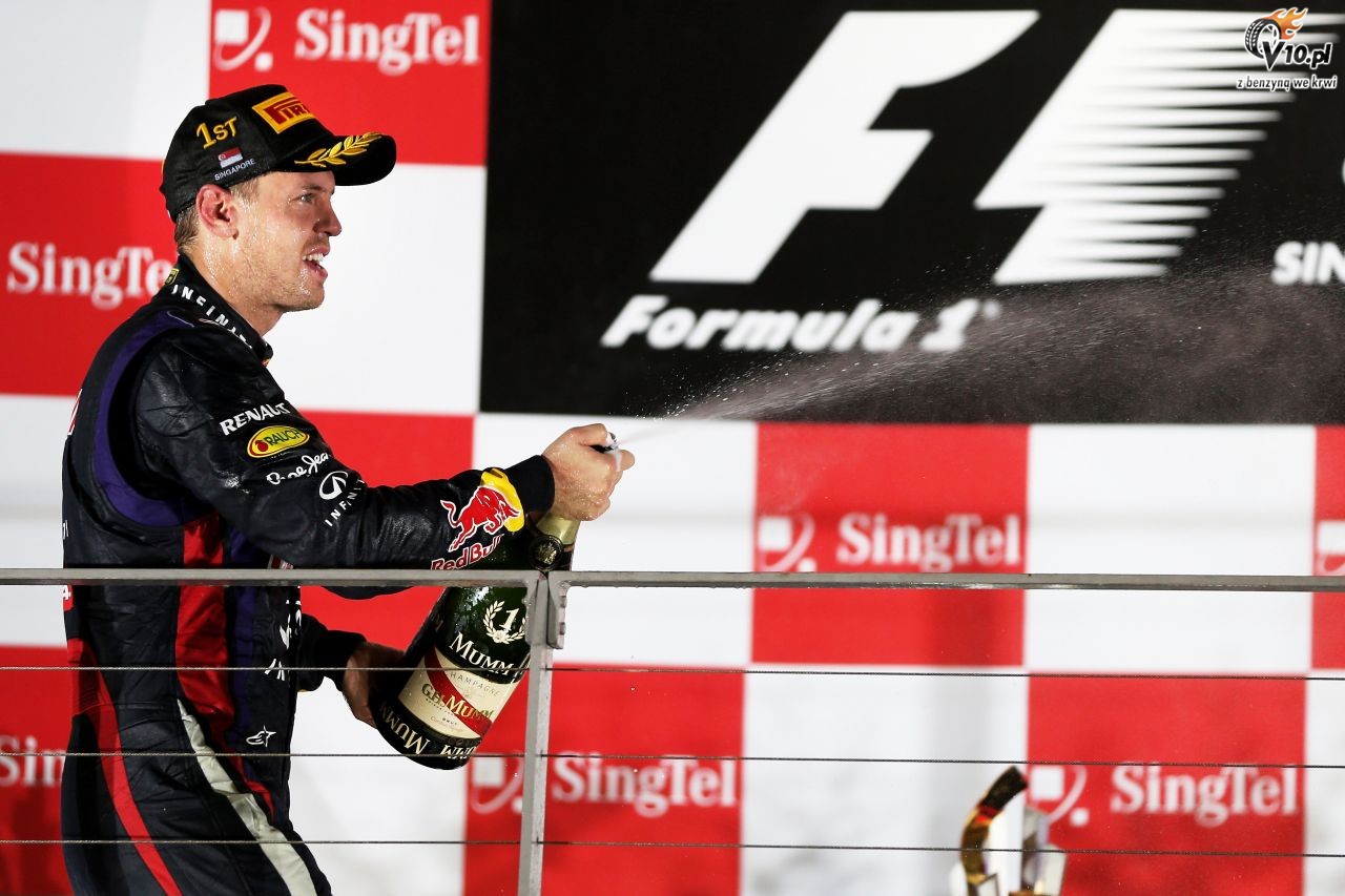 GP Singapuru 2013 - wycig
