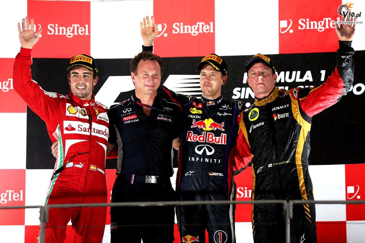 GP Singapuru 2013 - wycig