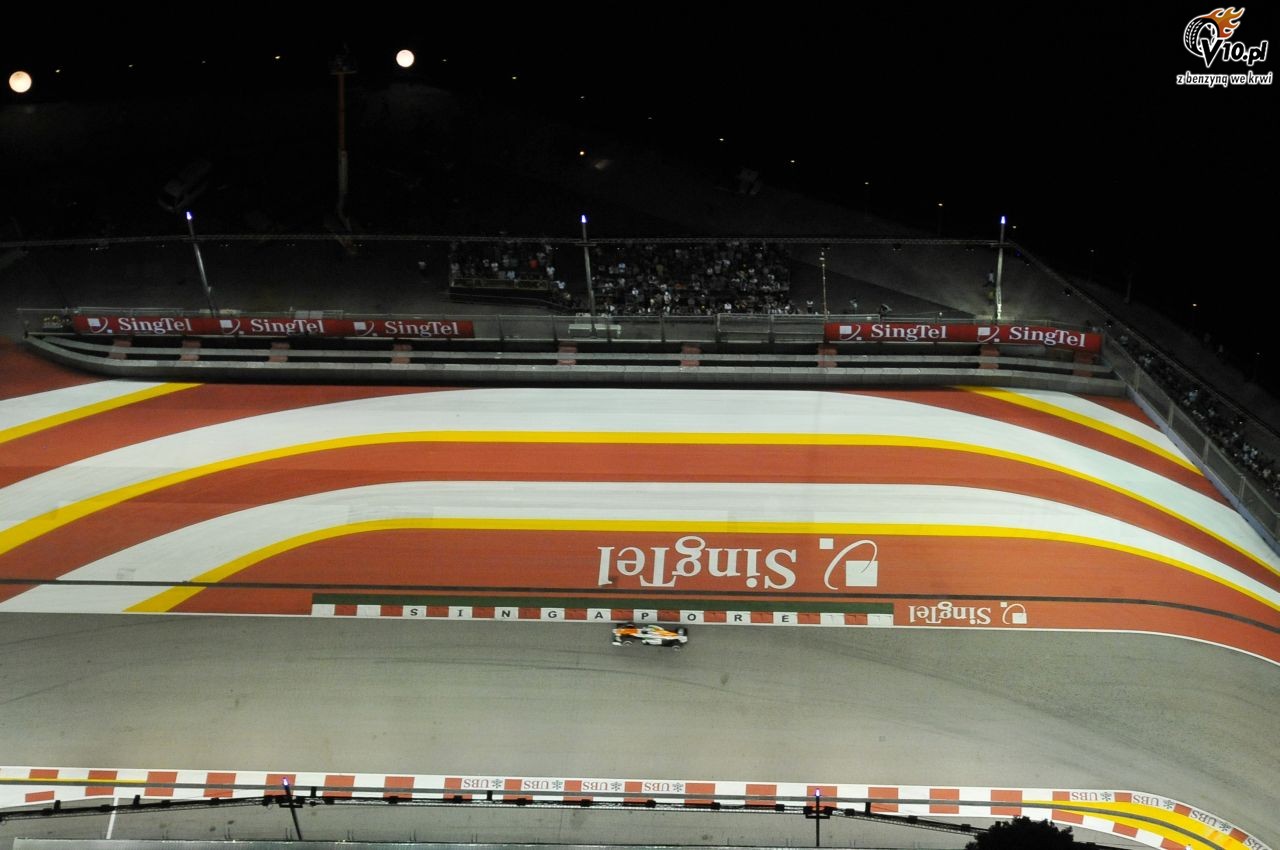 GP Singapuru 2013 - wycig