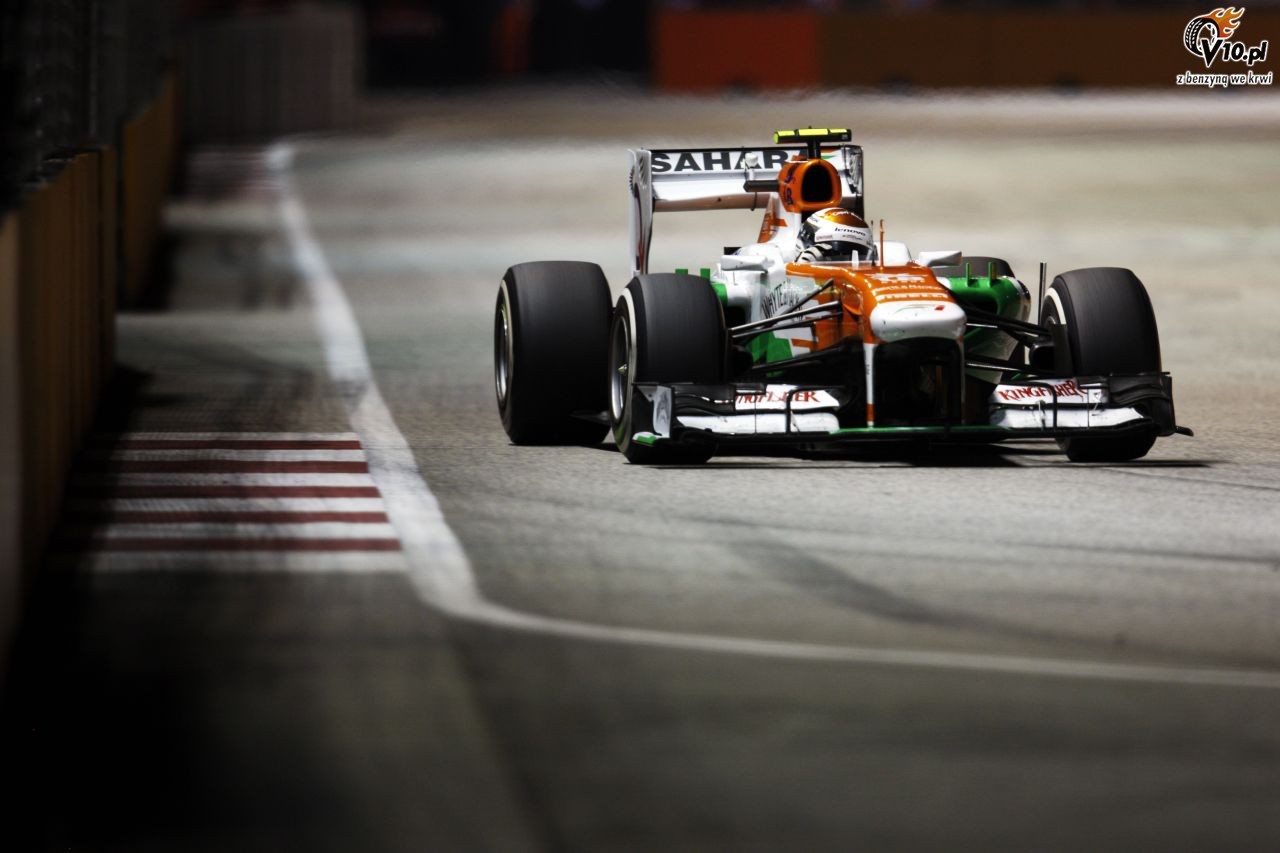 GP Singapuru 2013 - wycig