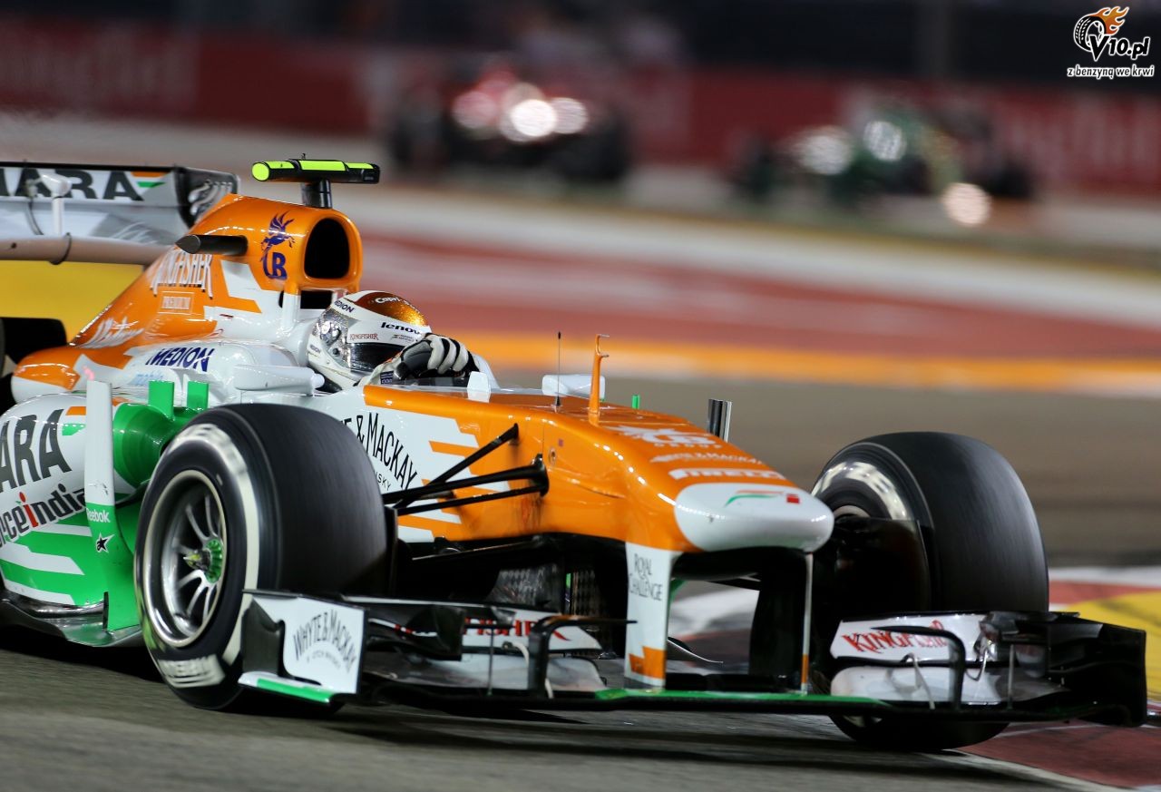 GP Singapuru 2013 - wycig