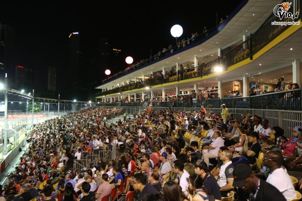 GP Singapuru 2013 - wycig