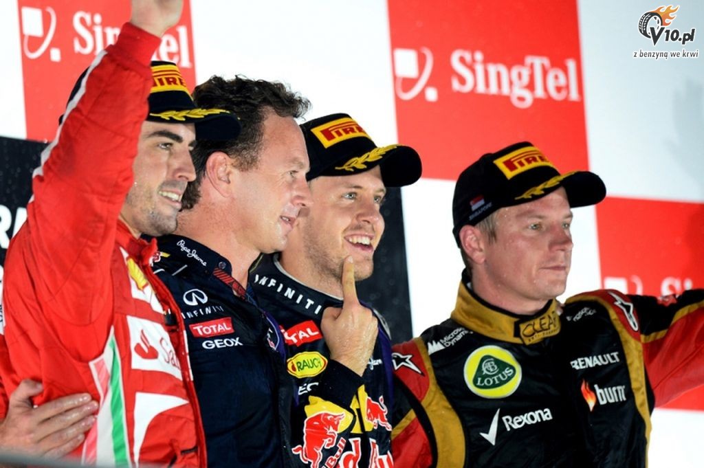 GP Singapuru 2013 - wycig