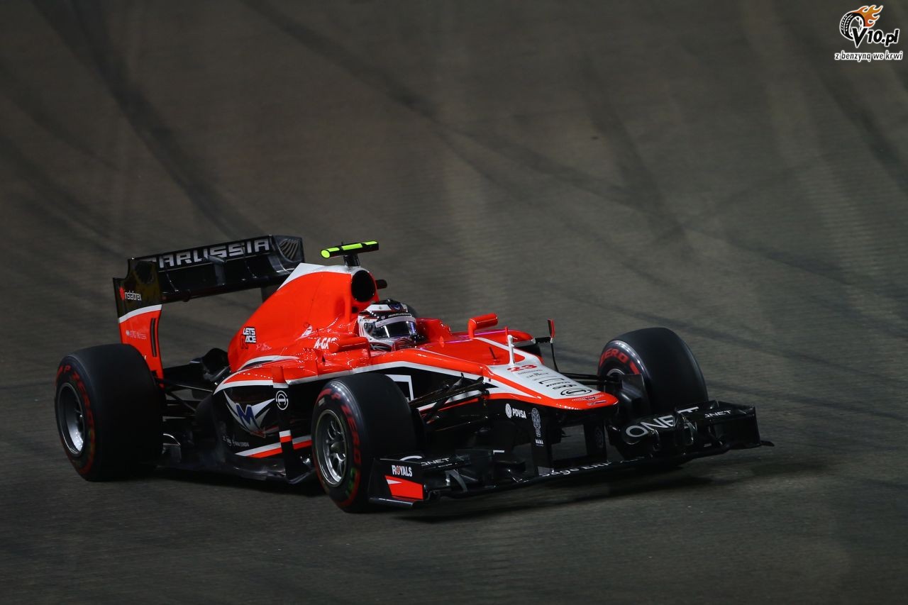 GP Singapuru 2013 - wycig