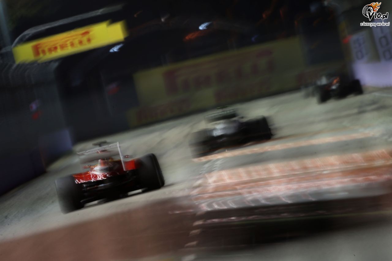 GP Singapuru 2013 - wycig