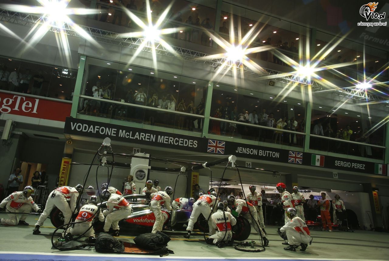 GP Singapuru 2013 - wycig