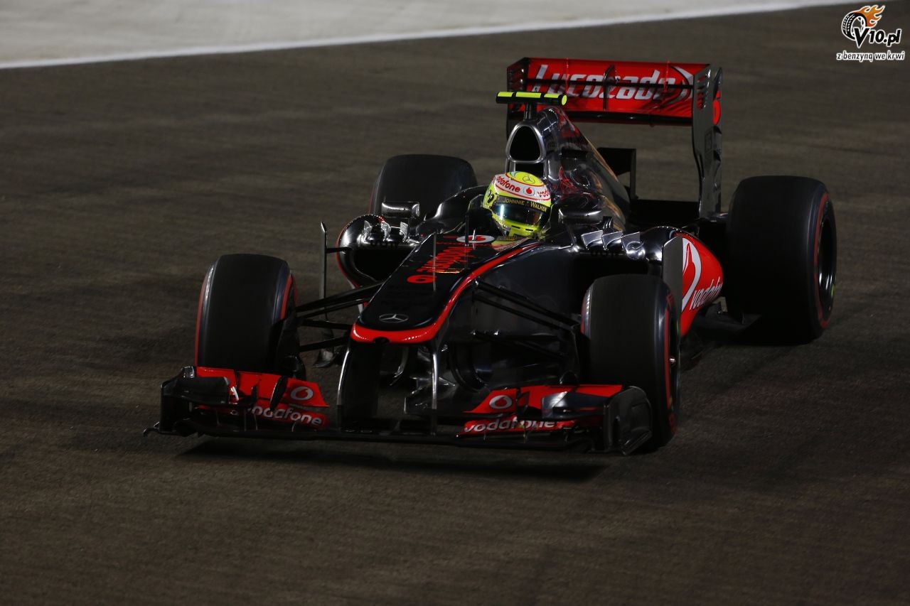 GP Singapuru 2013 - wycig