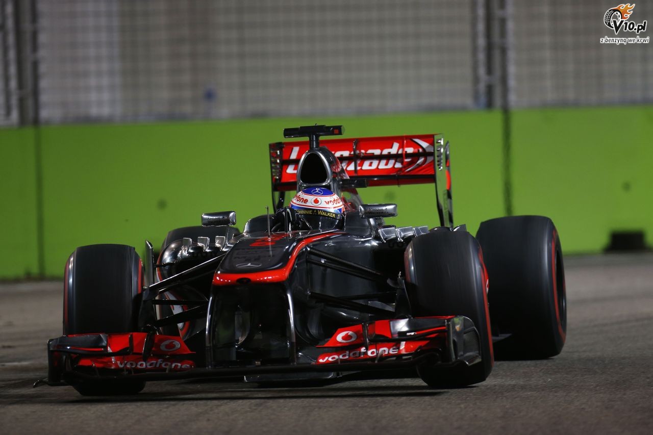 GP Singapuru 2013 - wycig