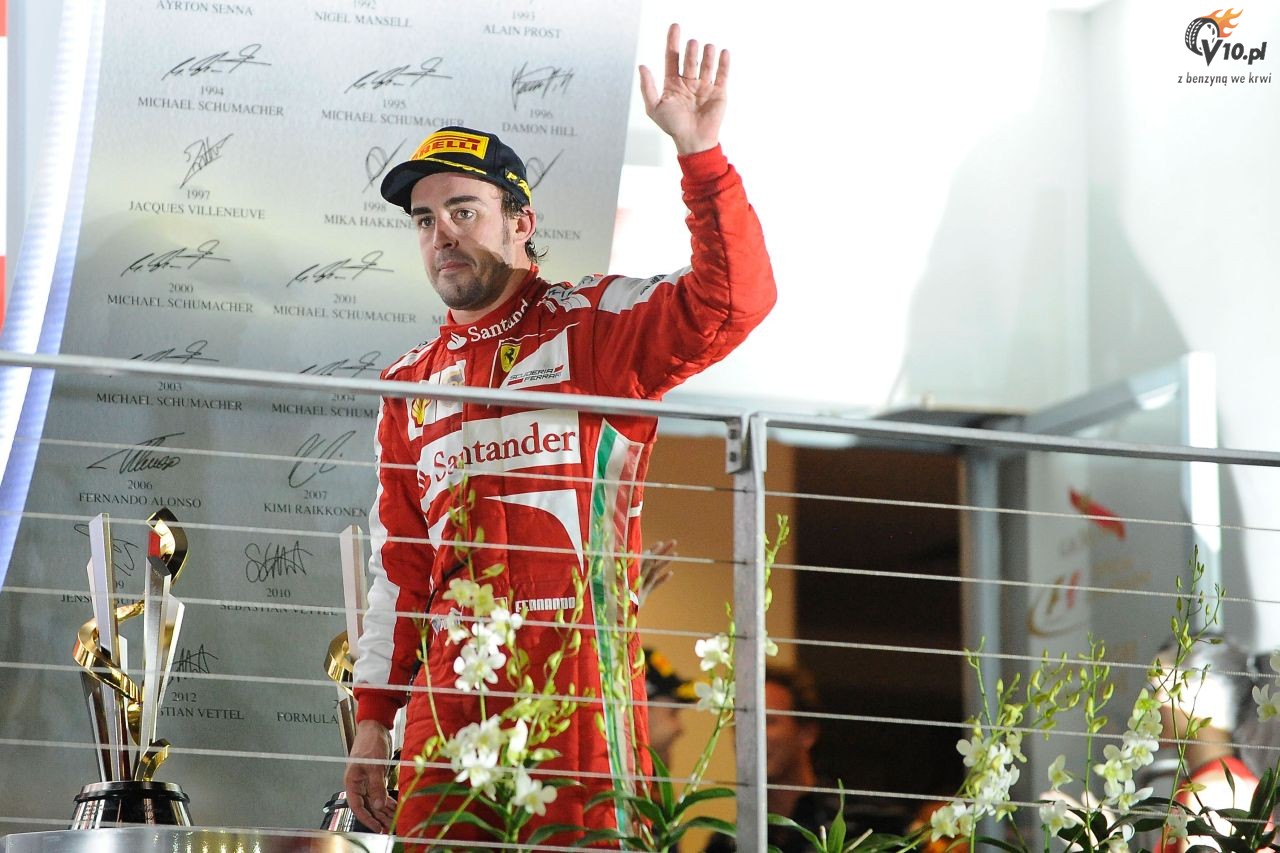 GP Singapuru 2013 - wycig