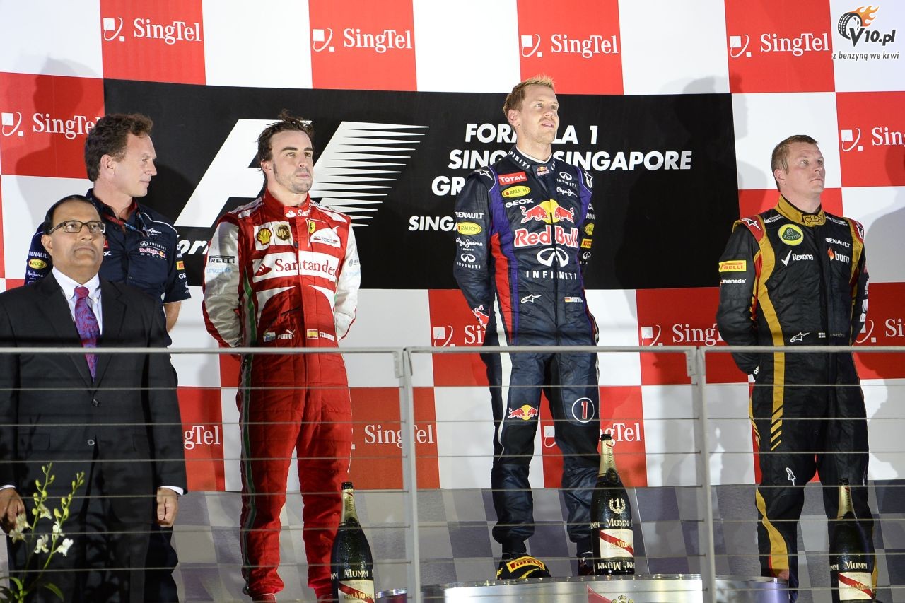 GP Singapuru 2013 - wycig