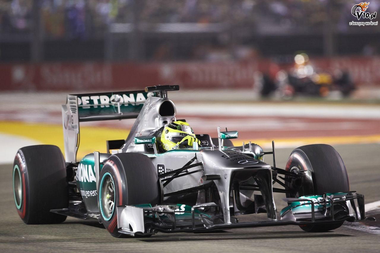 GP Singapuru 2013 - wycig