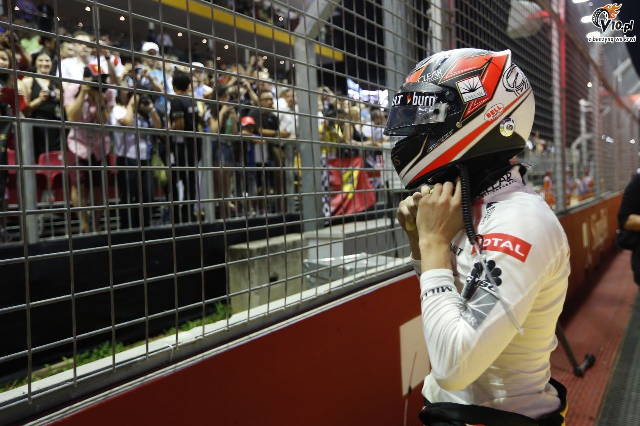 GP Singapuru 2013 - wycig
