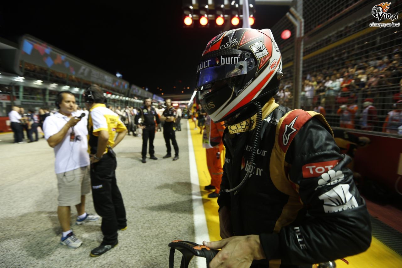 GP Singapuru 2013 - wycig