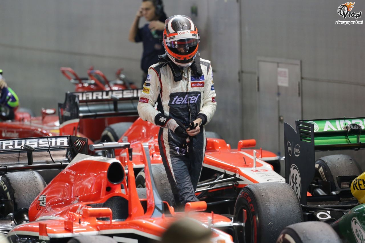 GP Singapuru 2013 - wycig