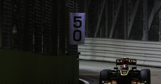 GP Singapuru 2013 - piątkowe treningi