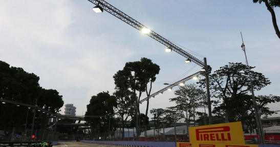 GP Singapuru 2013 - piątkowe treningi