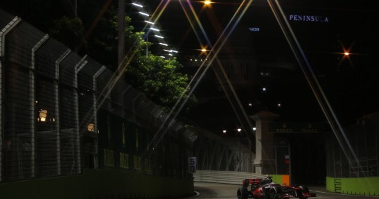 GP Singapuru 2013 - piątkowe treningi