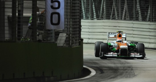 GP Singapuru 2013 - piątkowe treningi