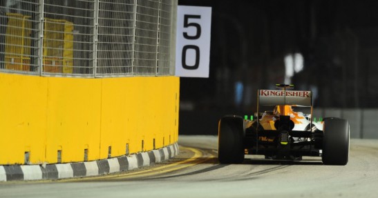 GP Singapuru 2013 - piątkowe treningi