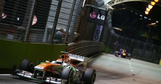 GP Singapuru 2013 - piątkowe treningi