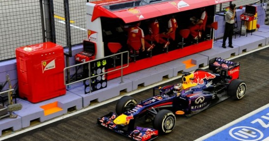 GP Singapuru 2013 - piątkowe treningi