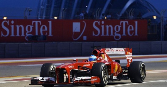 GP Singapuru 2013 - piątkowe treningi