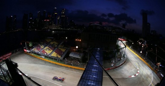 GP Singapuru 2013 - piątkowe treningi